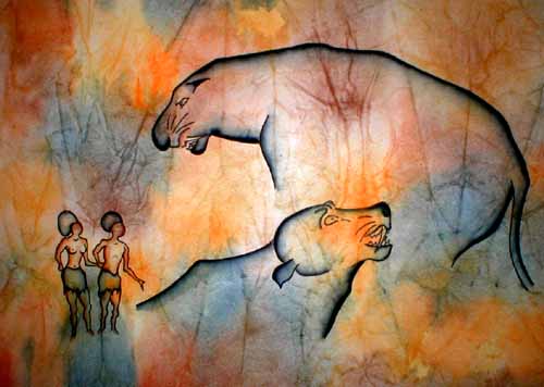 L&ouml;wen, H&ouml;hle von Chauvet