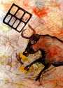 Stier mit Matrix, Lascaux, Frankreich