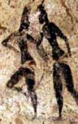 Frauenfiguren aus Tassili N' Ajjer, S&uuml;d-Algerien