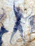 Felsbild aus Tassili N' Ajjer, S&uuml;d-Algerien