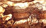 H&ouml;hlenbild aus Lascaux, Frankreich